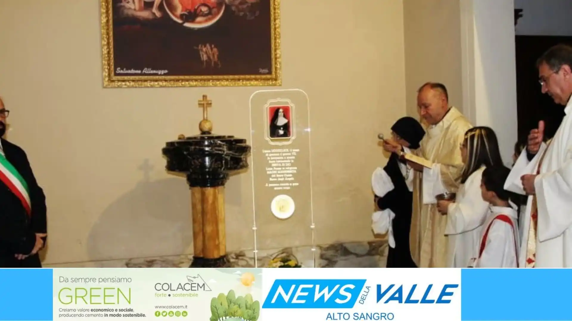 San Potito Sannitico: celebrata la nascita di Madre Margherita Piazza cofondatrice delle suore degli angeli con una cerimonia solenne.